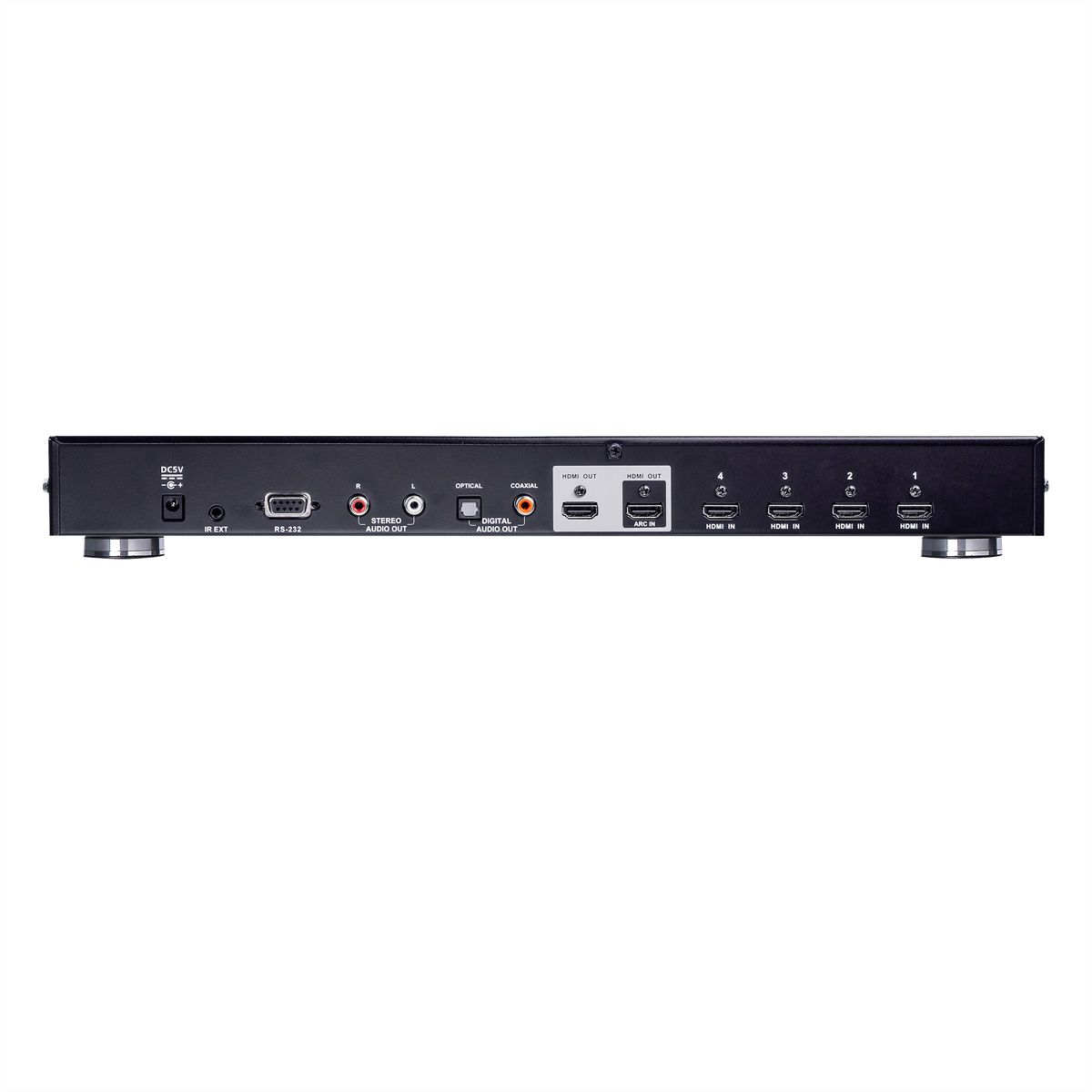 ATEN VS482B 4-poorts True 4K HDMI Switch met Dual View