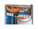 BACHMANN 19" socket strip 9-way, without switch, silver
