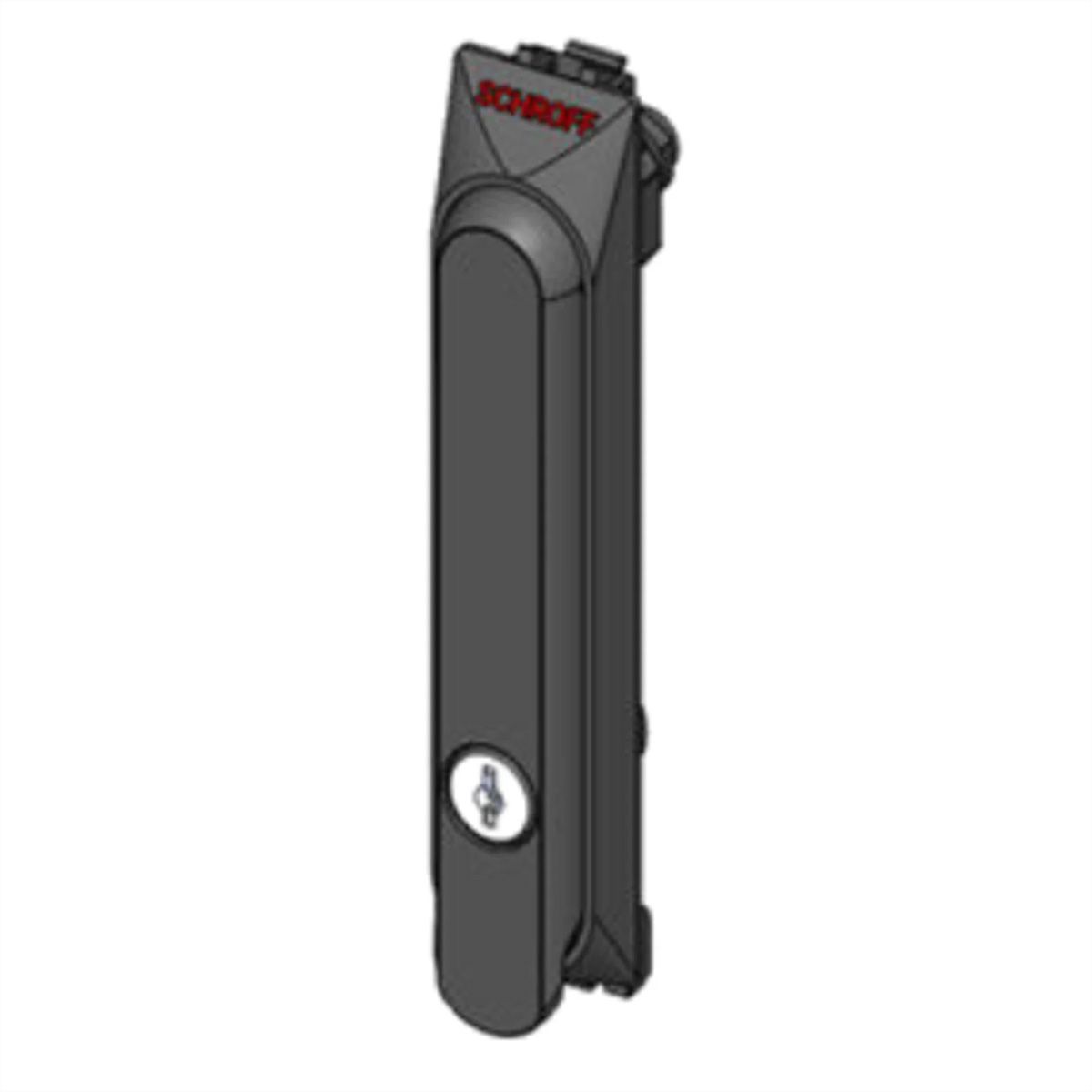 SCHROFF Varistar CP Lever Handle with round cylinder