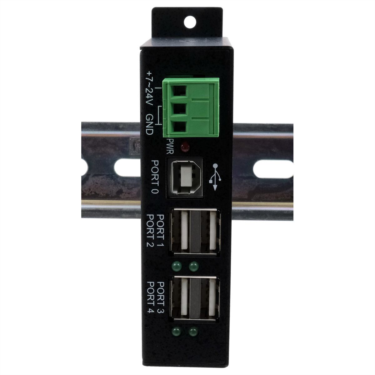 EXSYS EX-1163HMS 4-Port USB 2.0 Metal HUB, with 15KV Surge Protection