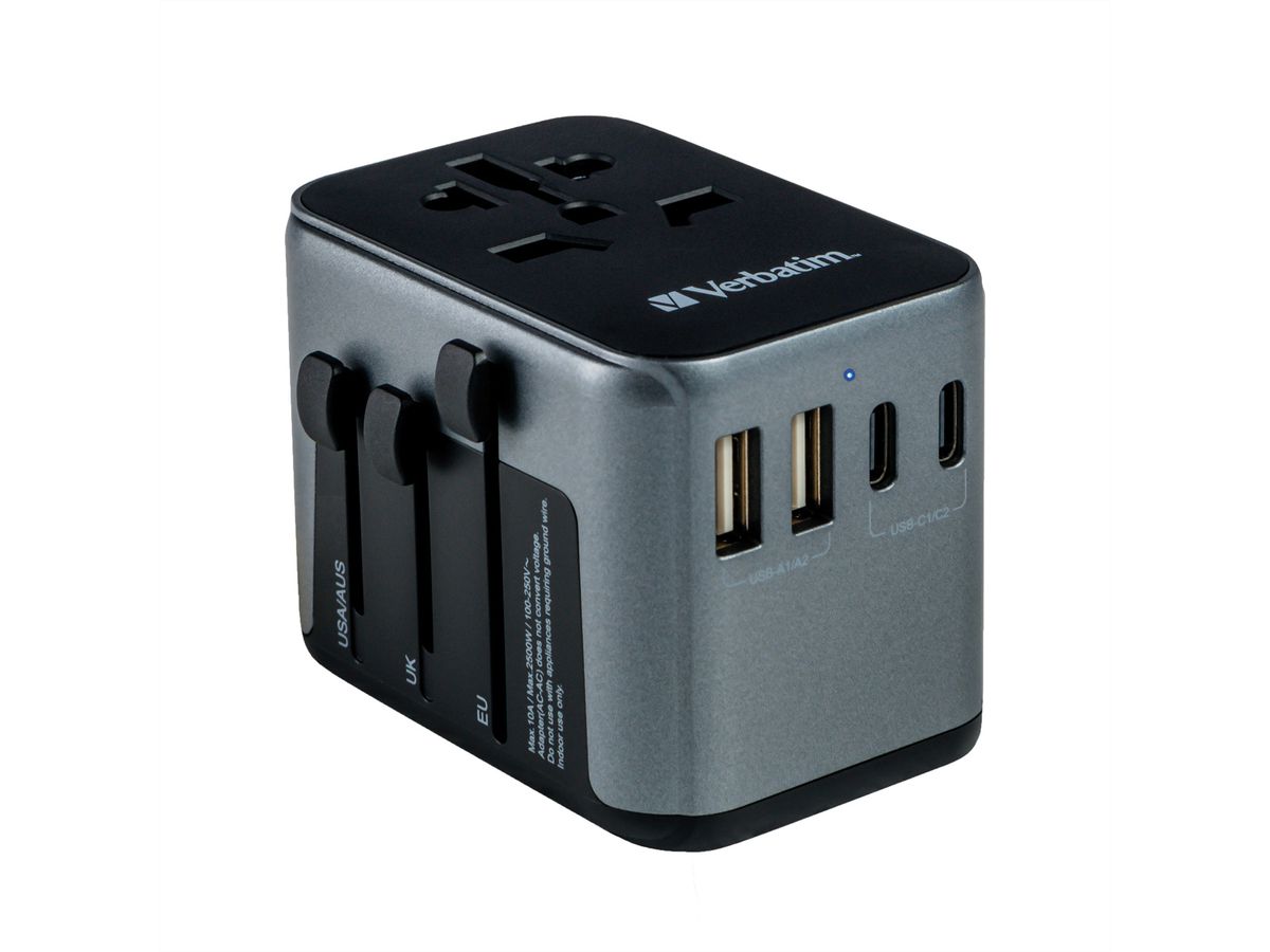 VERBATIM Universal Traveladapter UTA-03, weltweit