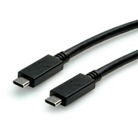 STANDARD USB 3.2 Gen 2 Cable, PD, Emark, C-C, M/M, 10Gbit/s, 100W, black, 1 m