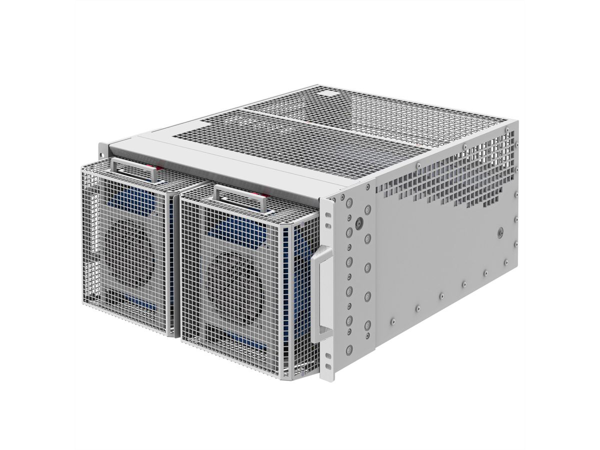 HEAT EXCHANGER 230V 2X FANS 6U 550T LHX+