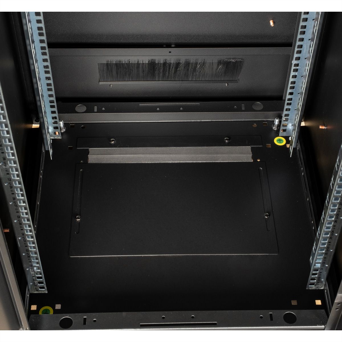 ROLINE 19-inch netwerkkast Pro 32 U, 600x600 BxD Glazen deur zwart