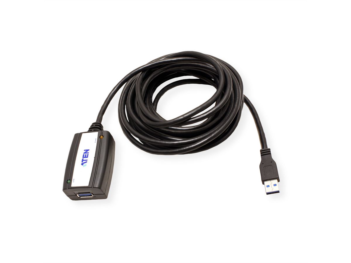 ATEN UE350 USB 3.0 verlengkabel, zwart, 5 m
