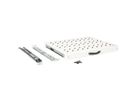 ROLINE 19-inch plank 1 U , Uitschuifbaar 350mm diep 25 kg grijs