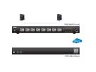 ATEN PE8108G IP-Fernschaltsteckdose, 8 Port, 1HE, 8xC13, 10A, Einzel-P.-Messung