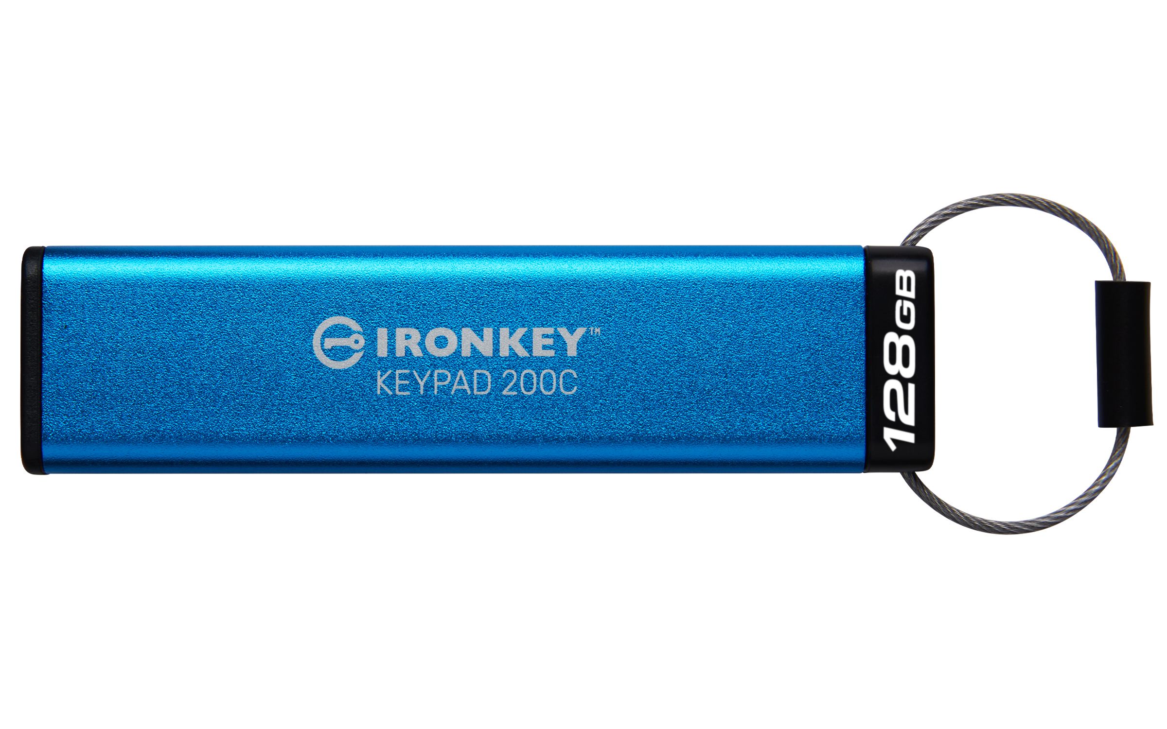 Kingston Technology IronKey 128GB USB-C Keypad 200C, FIPS 140-3 Lvl 3 (aangevraagd) AES-256