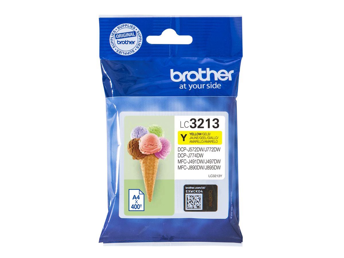 Brother LC3213Y inktcartridge 1 stuk(s) Origineel Geel