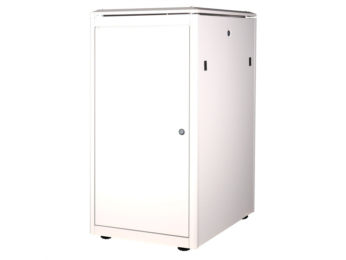 ROLINE 19-inch network cabinet Pro 22 U, 600x800 WxD glass door grey