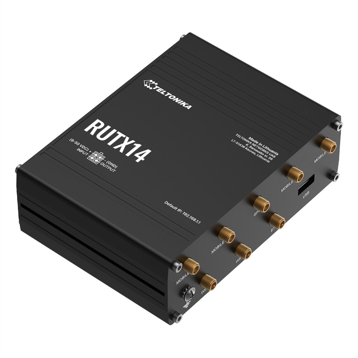 TELTONIKA RUTX14 LTE/4G CAT 12 Industriële router