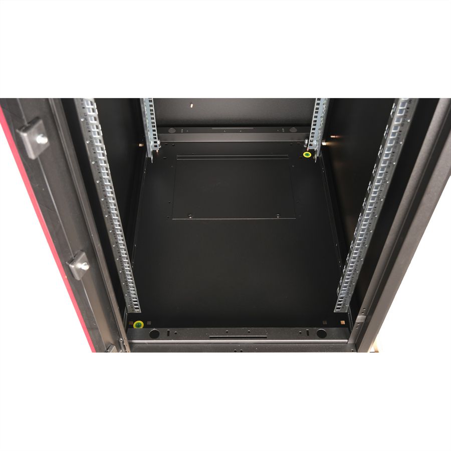 ROLINE 19-inch netwerkkast Basic 22 U, 600x800 BxD Glazen deur zwart