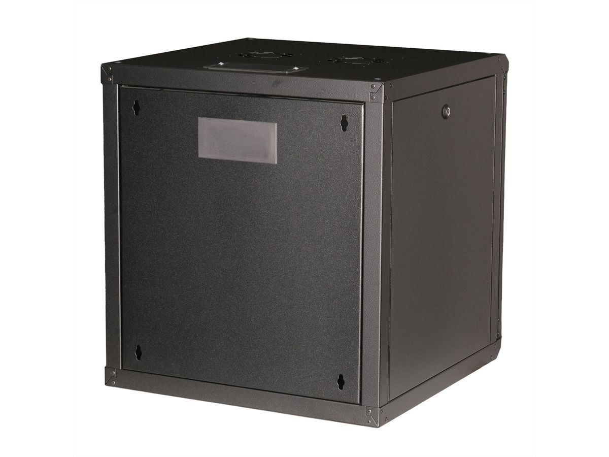 ROLINE 19-inch wandbehuizing Pro 12 U, 600x600 BxD zwart