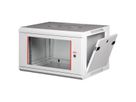 ROLINE 19" Wall Cabinet Basic Plus 6U, 600x450 BxT grey