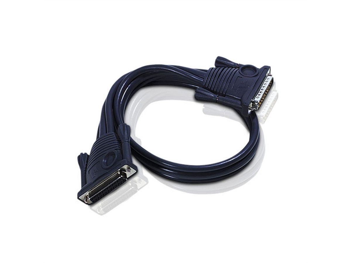 ATEN 2L-1701 Daisy Chain KVM Kabel, zwart, 1,8 m