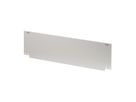 SCHROFF Inpac voorpaneel met scharnierende bodem, 4 HE, 2,5 mm, al, geanodiseerd, onbehandelde randen