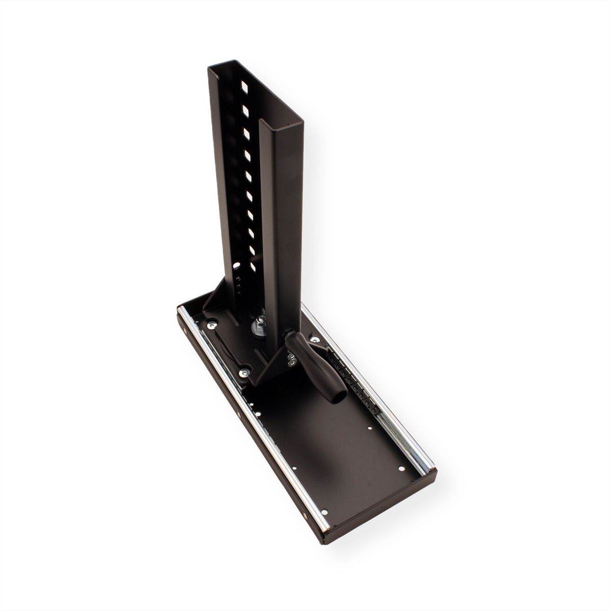 ROLINE Slim PC houder, uittrekbaar, draaibaar, zwart