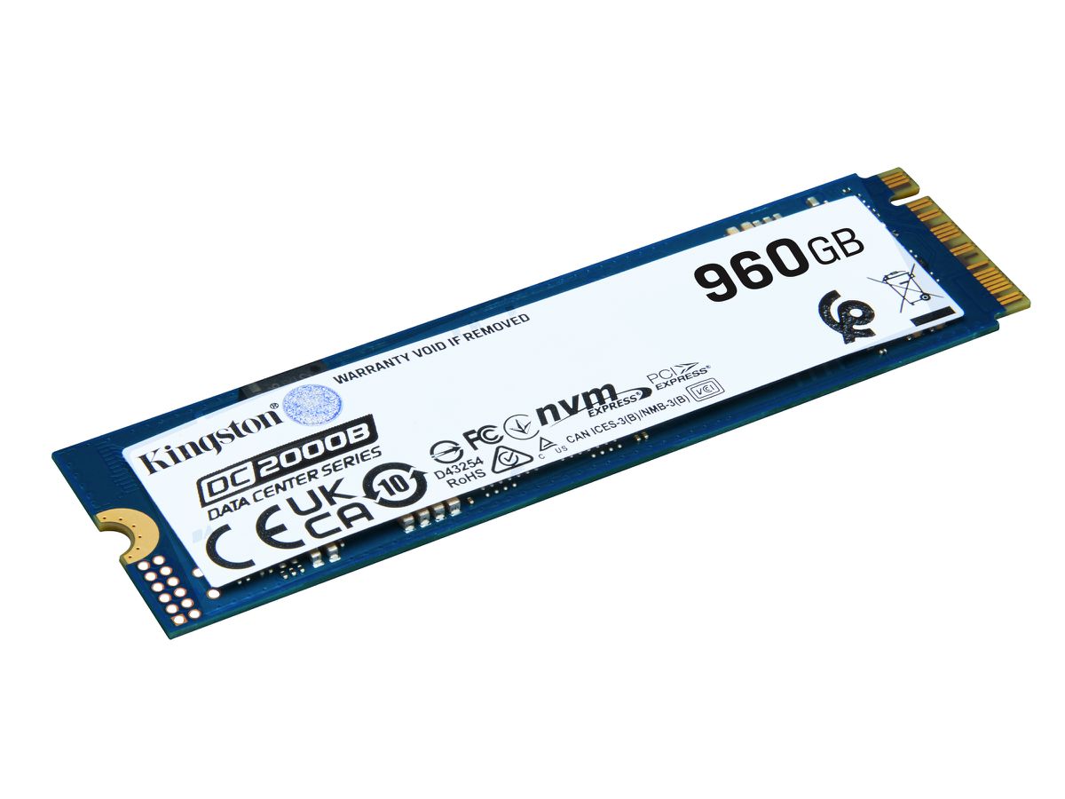 Kingston Technology 960G DC2000B PCIe 4.0 M.2 2280 Enterprise SSD