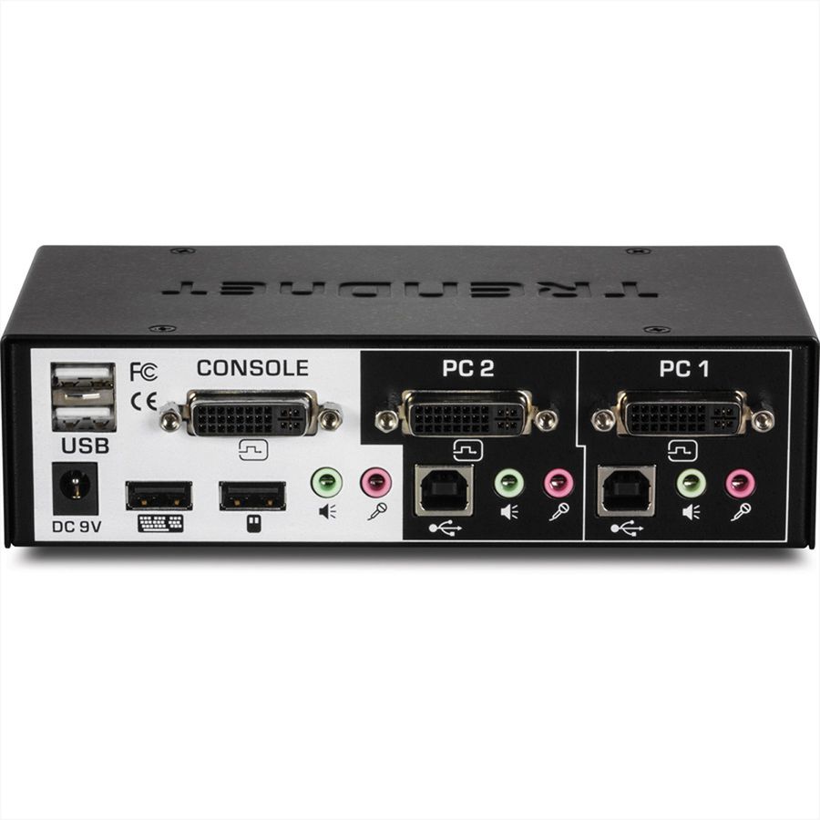 TRENDnet TK-222DVK KVM-switch 2-poorts DVI Kit