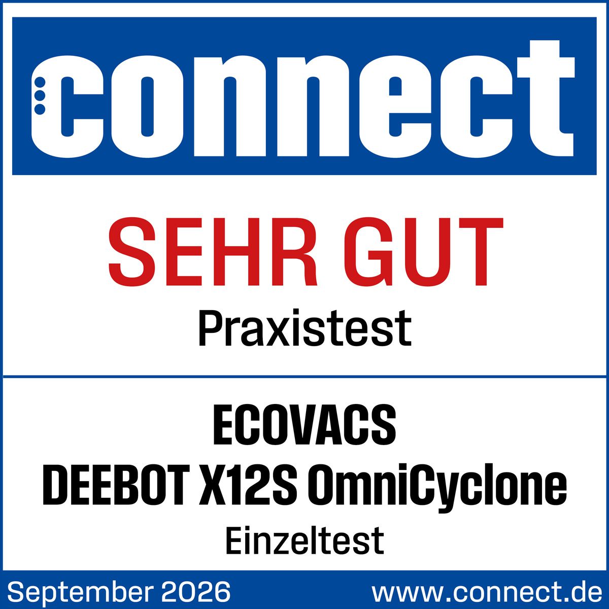 Ecovacs DEEBOT X12S OmniCyclone EU