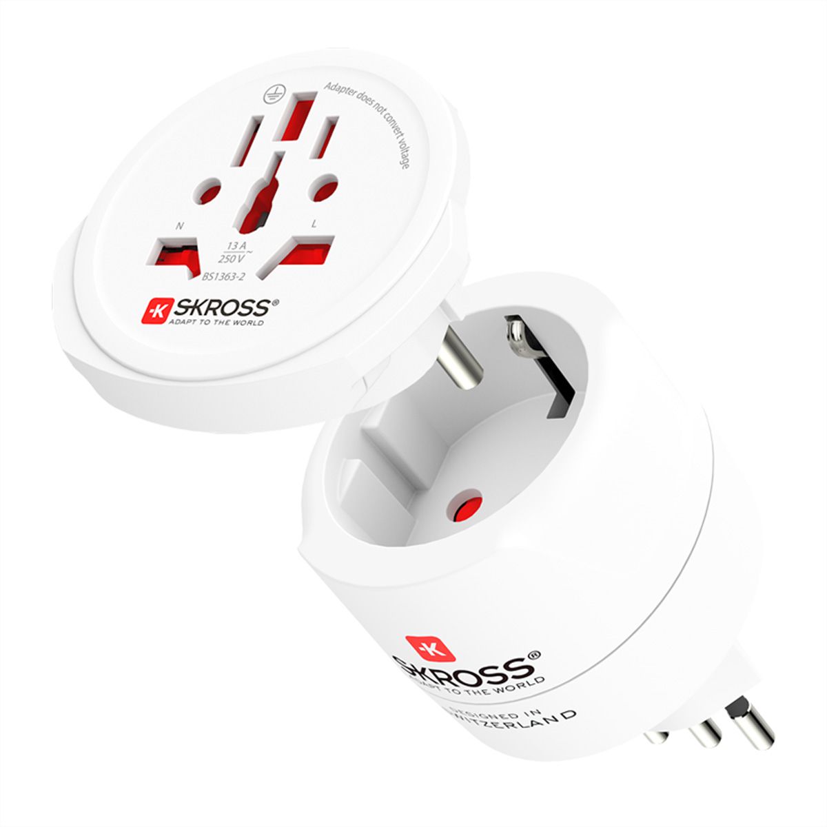 Skross Combo World to Switzerland Compact Adapter Set