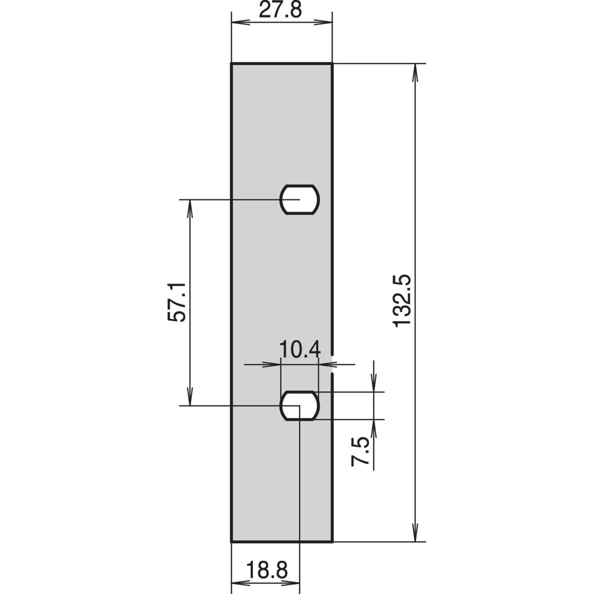 SCHROFF EuropacPRO afdekkap voor zijwand type L, 3 HE