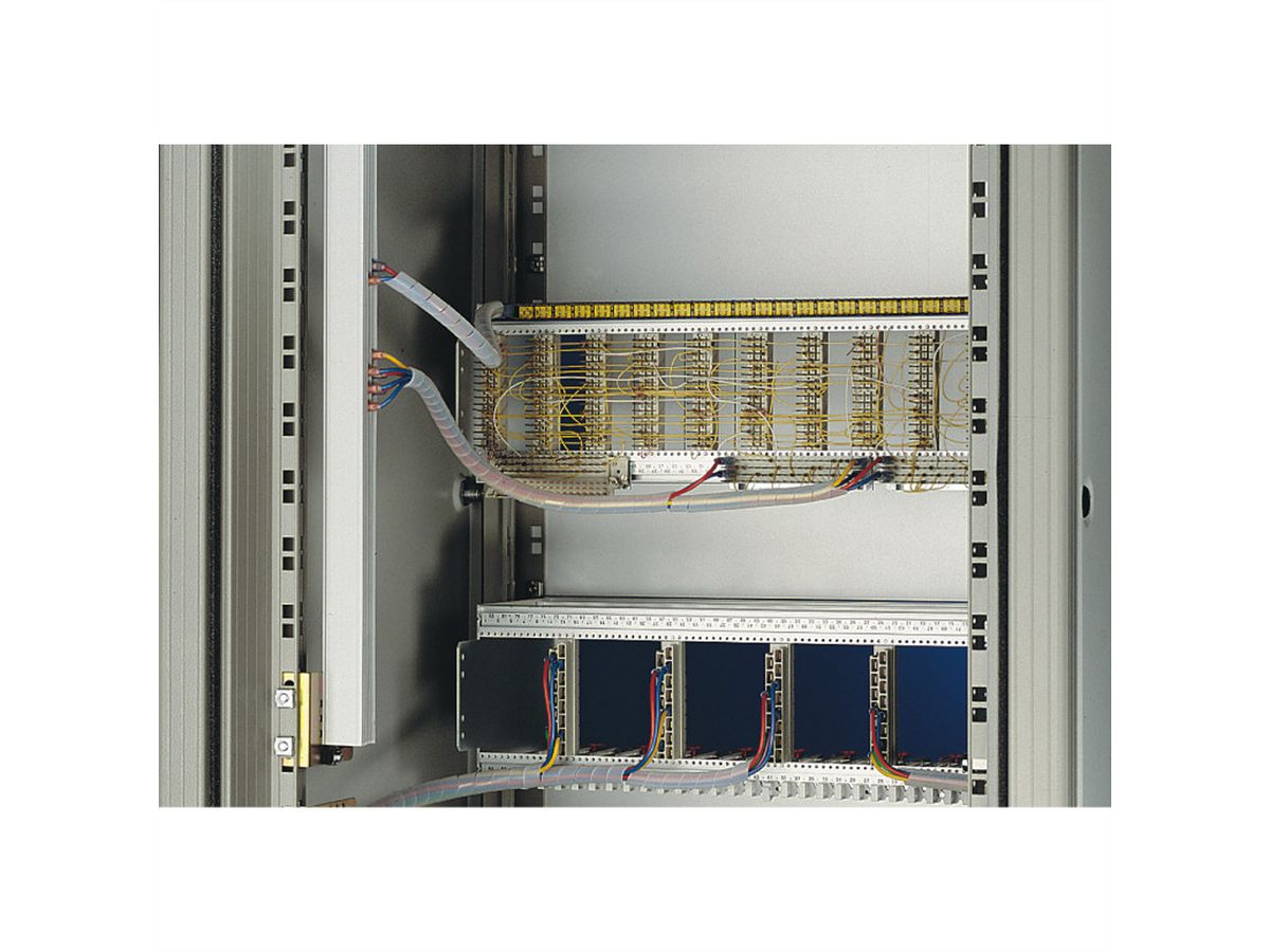 SCHROFF Busbar With FASTON Connections, 1 Pole, E-Cu tin-Plated