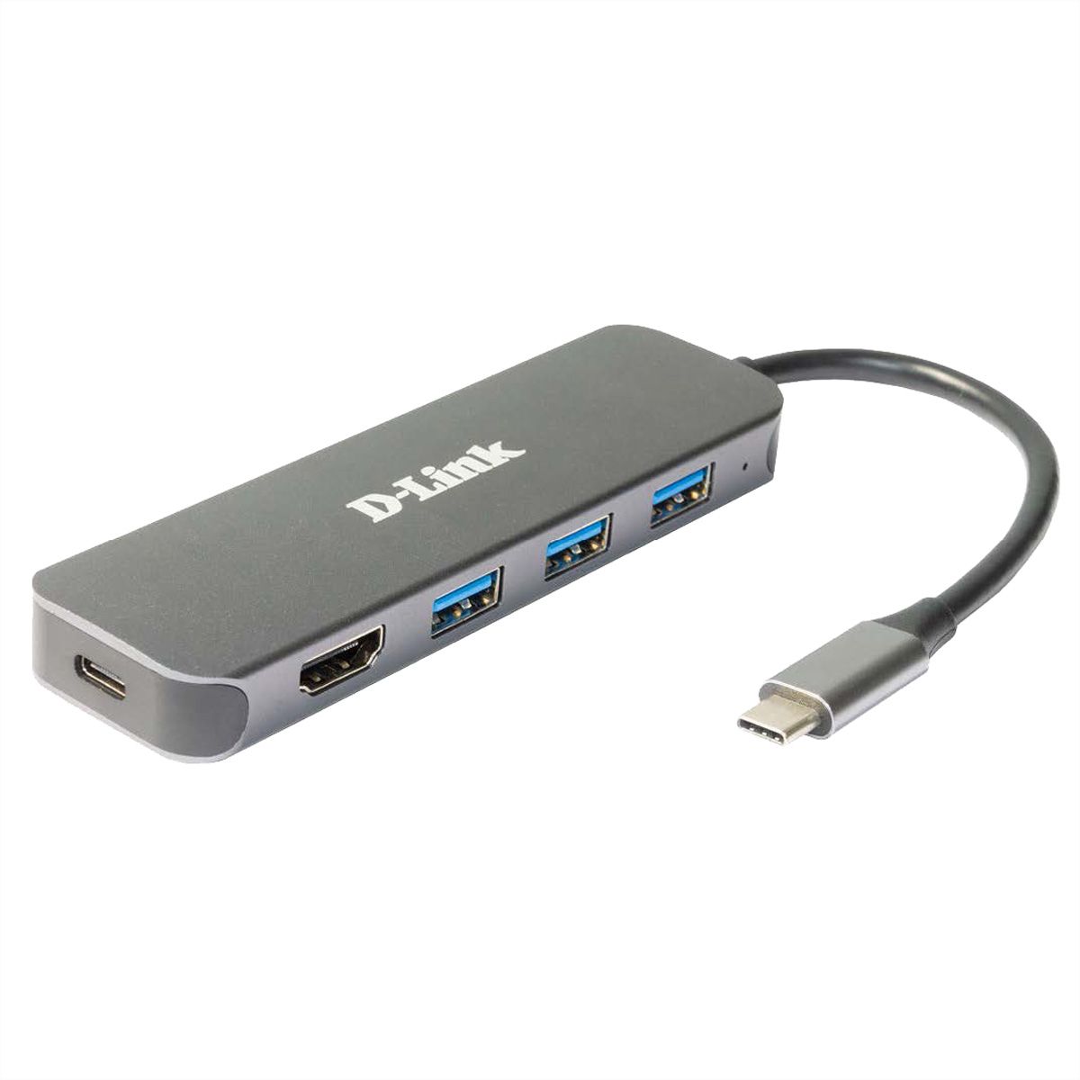 D-Link DUB-2333 5-in-1 USB-C hub met HDMI/voeding