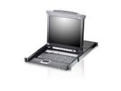 ATEN CL5708N LCD KVM Switch, USB-PS/2, VGA, FR-Layout