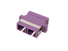 VALUE Fibre Optic Adapter SC/SC Duplex, OM4, PB