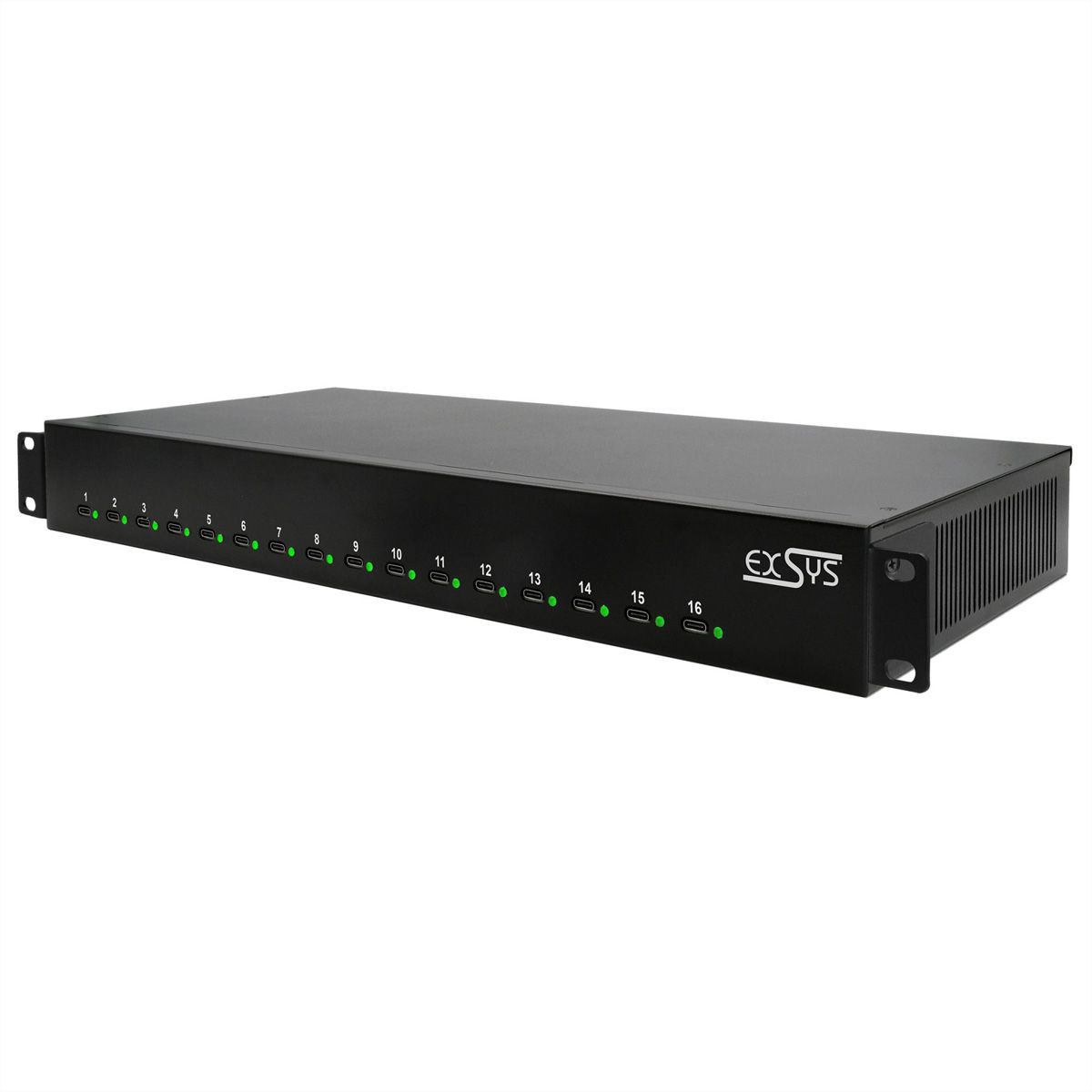 EXSYS EX-11017 16-Port USB-C High Power Charger 1008W