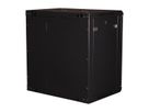 VALUE 19-Zoll Wandgehäuse 12HE, 600x450mm schwarz, Bausatz