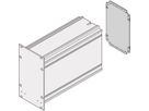 SCHROFF montageframe insteekmodule achteraan, glad, 6 HE, 8 HE