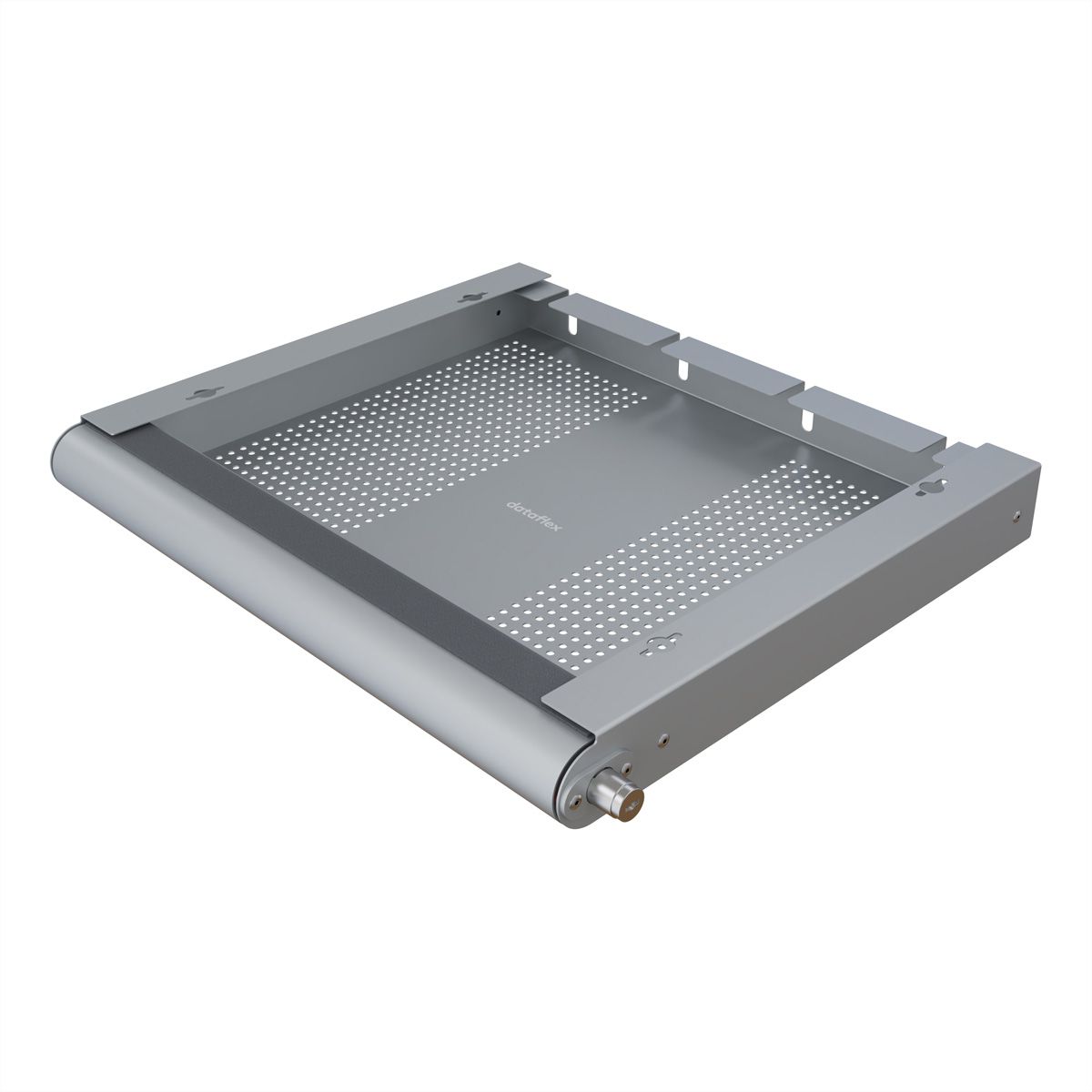 DATAFLEX Addit laptop security drawer, 622, for laptops, tablets, or smartphones, silver