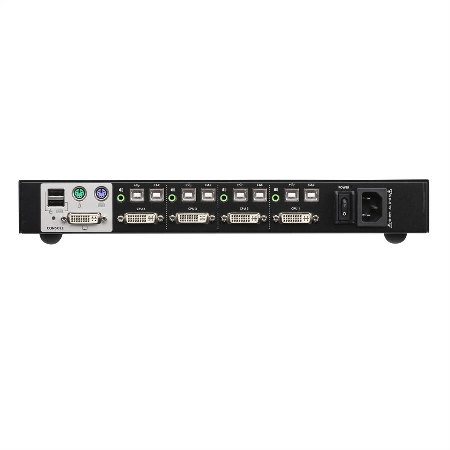 ATEN CS1184D 4-poorts USB DVI Secure KVM switch