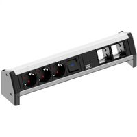 BACHMANN DESK 1x switch 3x earthing contact 2x ABD GST18