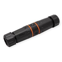 VALUE RJ-45 koppelstuk, afgeschermd, Cat.6A (Class EA), Outdoor/Industrial, zwart