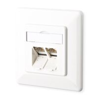 METZ CONNECT E-DAT C6 2 Port UP reinweiß