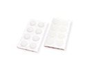 VELCRO® klittenbandstippen zelfklevend haken en lussen 16 mm x 16 sets Wit