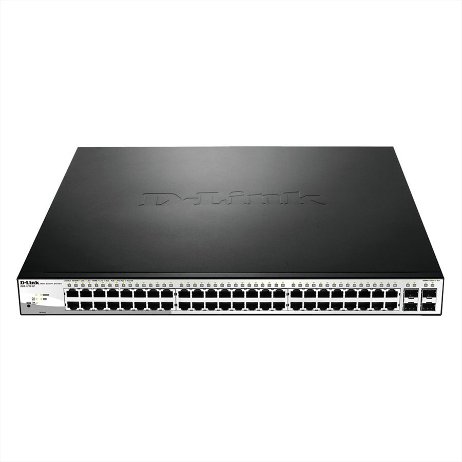 D-Link DGS-1210-52/E 52-poorts Layer2 Smart Managed Gigabit Switch