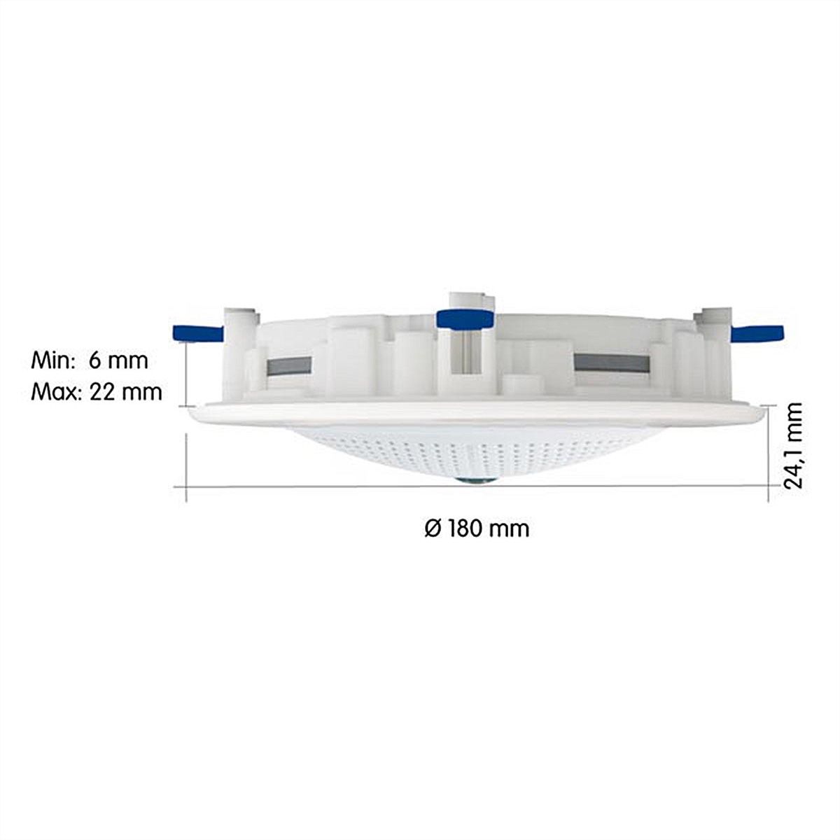 MOBOTIX Deckeneinbau-Set für D2x/Q2x/ExtIO