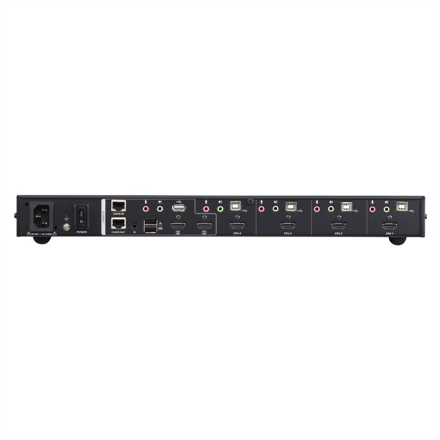 ATEN CM1284 4-poorts USB HDMI Multi View KVMP Switch