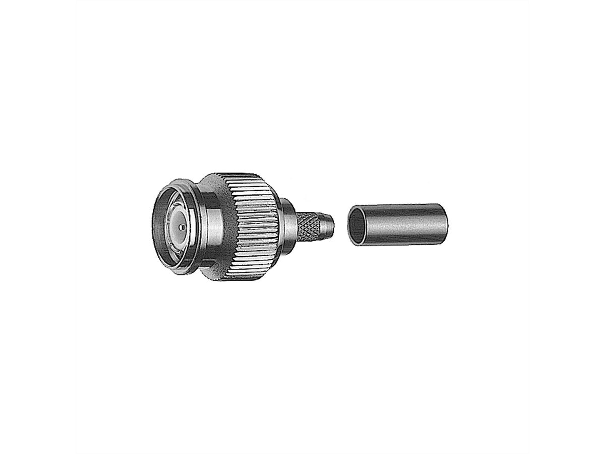 TELEGÄRTNER TNC-Crimpstecker 50 Ohm für RG-316/U