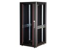 ROLINE 19-inch network cabinet Basic 26 U, 600x800 WxD glass door black