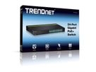 TRENDnet TPE-TG240g 24-poorts switch GREENnet Gigabit PoE+ 370W
