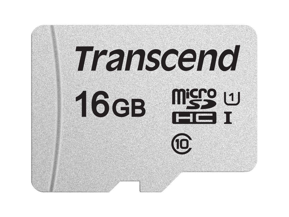 Transcend microSD Card SDHC 300S 16GB