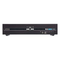 ATEN CS1142DP4C 2-Poorts USB DisplayPort Dual Display Secure KVM Switch met CAC