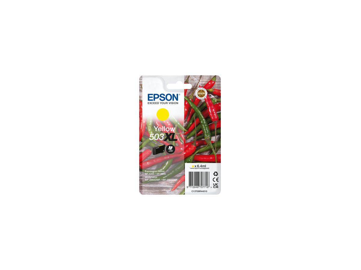 Epson 503XL inktcartridge 1 stuk(s) Origineel Hoog (XL) rendement Geel