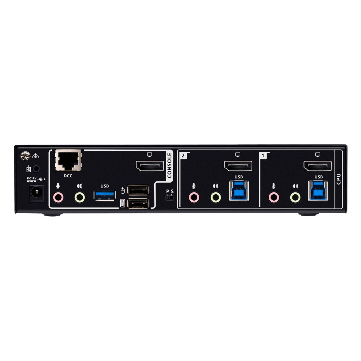 ATEN CS1922A 2-poorts USB 3.0 8K DisplayPort KVM-switch