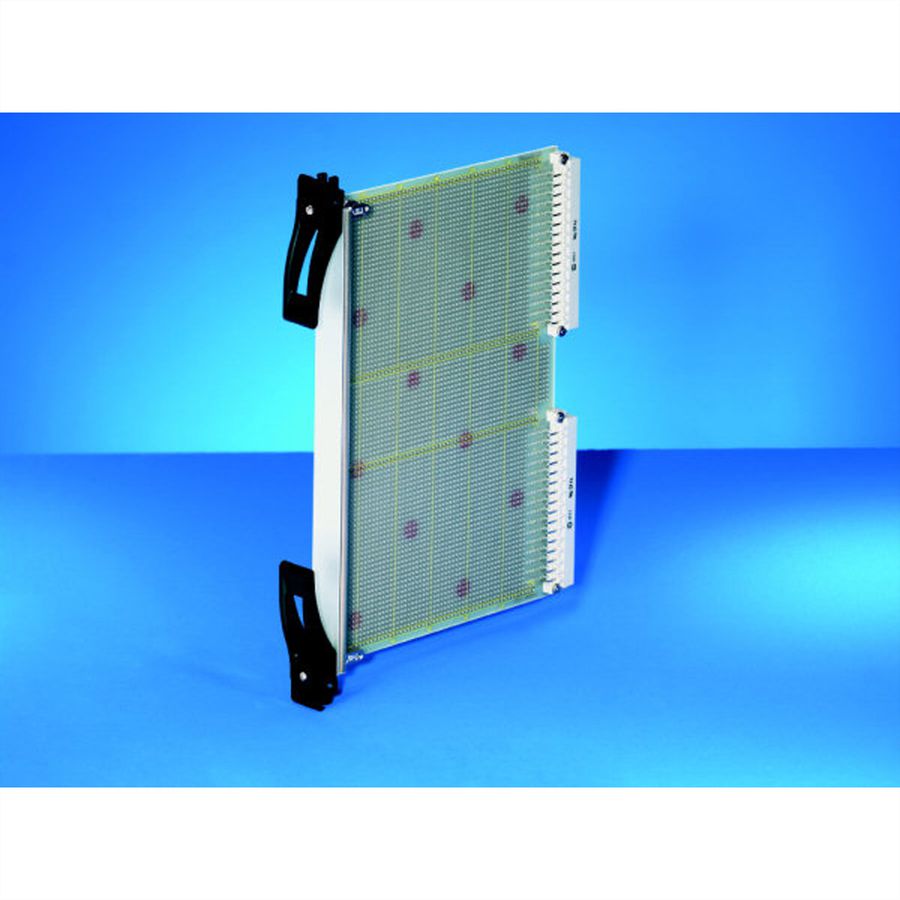 SCHROFF Insteekmodule U-profiel voor XL handgreep, 6 HE, 4 HE, 2,5 mm, Al, voor geanodiseerd, achter geleidend